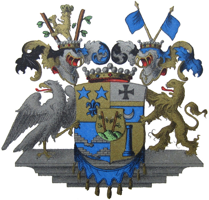 Wappen Freiherr Carl Adam von Stackelberg